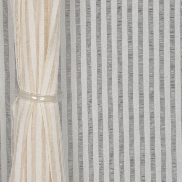 Daylily Sand by RM CoCo Designer Fabric Botanical Beauty 100% Polyester See Sample 0 Horizontal: 0.75 and Vertical: 0 60 - Swanky Fabrics -
