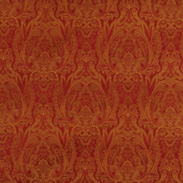 1269Cb Redwood by RM CoCo Designer Fabric Crustacean Life 100% Silk See Sample 0 Horizontal: 14 and Vertical: 17.34 54 - Swanky Fabrics -