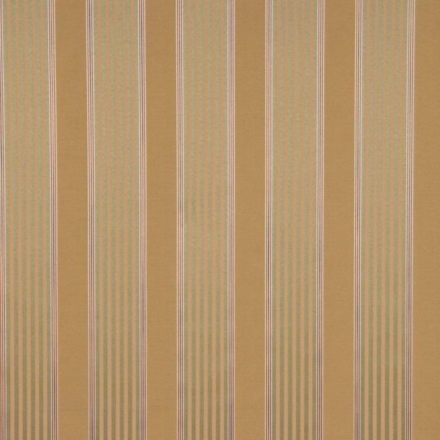 Sevens Emerald by RM CoCo Designer Fabric Stripe It Rich 100% Polyester See Sample 0 Horizontal: 4.5 and Vertical: 0 57 - Swanky Fabrics -