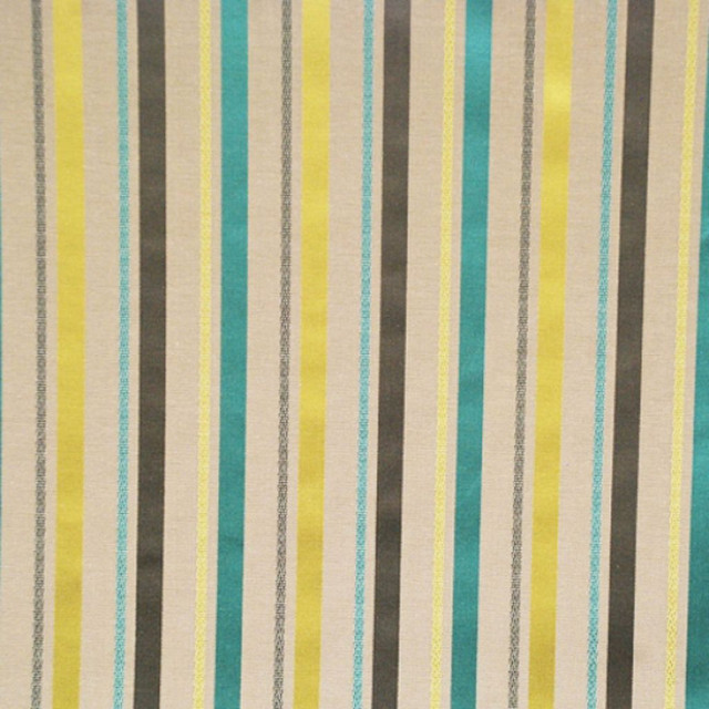 Jam Session Aqua by RM CoCo Designer Fabric Color Carnival - Vapor - Wesco 56% Cotton 44% Polyester See Sample 0 Horizontal: 6 and Vertical: 0 54 - Swanky Fabrics -