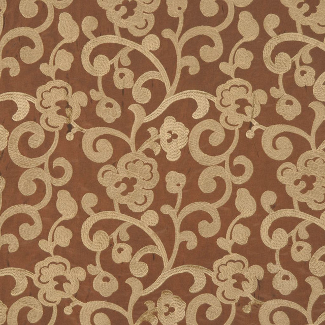 Honeymoon Coffee Bean by RM CoCo Designer Fabric A Reason To Celebrate - Wesco 41% Rayon 32% Nylon 27% Polyester See Sample 0 Horizontal: 11 and Vertical: 11 54 - Swanky Fabrics -