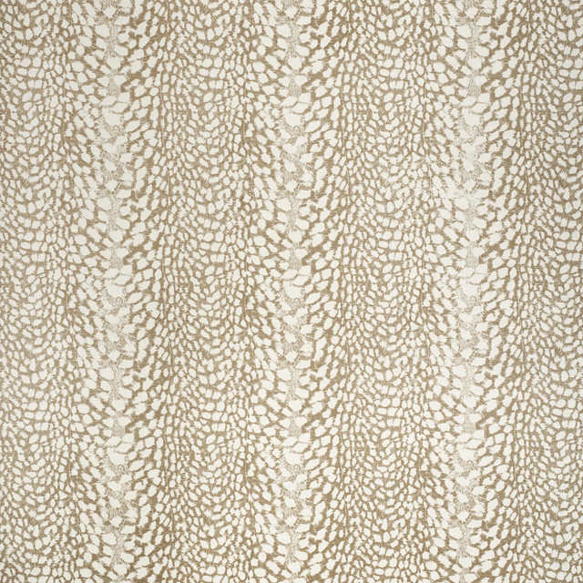 Ocelot Taupe by Lee Jofa Designer Fabric PAOLO MOSCHINO FABRICS LINEN - 67%;COTTON - 33% United Kingdom HEAVY Horizontal: 12.2 and Vertical: 12.2 48 - Swanky Fabrics -