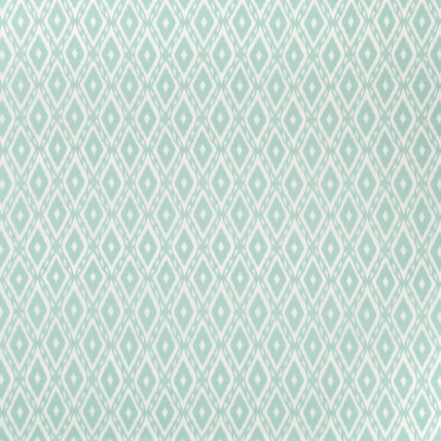 Bartow Print Aqua by Lee Jofa Designer Fabric AVONDALE LINEN - 70%;POLYESTER - 30% Italy Horizontal: 2.9 and Vertical: 5.9 55.91 - Swanky Fabrics -