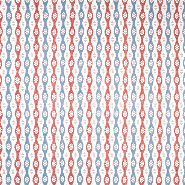 Elba Print Admiral by Lee Jofa Designer Fabric AVONDALE COTTON - 90%;LINEN - 10% United Kingdom MEDIUM Horizontal: 13.5 and Vertical: 6.34 54 - Swanky Fabrics -