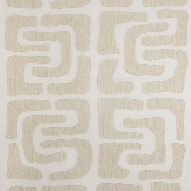 Oui Grande Ivory by Kravet Couture Designer Fabric LINHERR HOLLINGSWORTH BOHEME II ACRYLIC - 30%;POLYESTER - 30%;LINEN - 25%;WOOL - 10%;VISCOSE - 5% Italy Horizontal: 10.43 and Vertical: 10.43 125.98 - Swanky Fabrics -