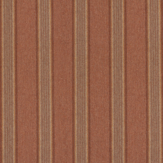 Moray Stripe Russet by Mulberry Designer Fabric MULBERRY WOOLS IV WOOL - 100% United Kingdom MEDIUM Horizontal: 7.88 and Vertical: 55.16 - Swanky Fabrics -