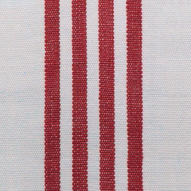 Miami Rojo by Gaston Y Daniela Designer Fabric GASTON LUIS BUSTAMANTE LINEN - 100% Italy MEDIUM Horizontal: 5 and Vertical: 55 - Swanky Fabrics -