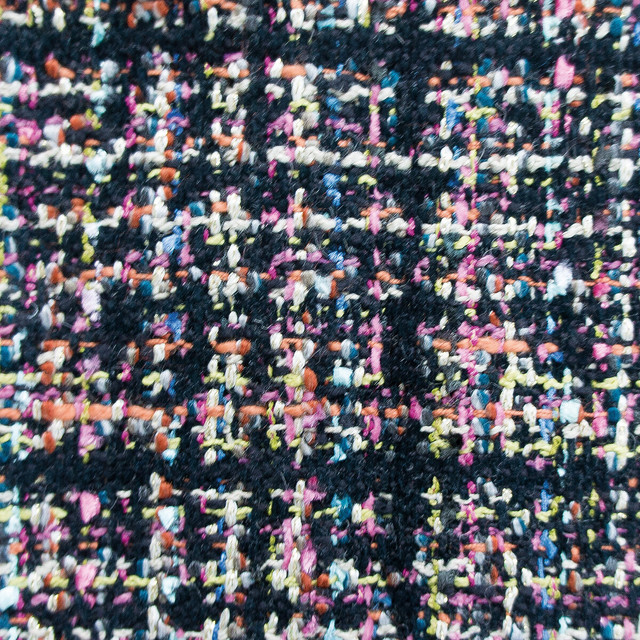 Tuch Black by Gaston Y Daniela Designer Fabric GASTON NUEVO MUNDO COTTON - 51%;POLYACRYLIC - 33%;POLYESTER - 9%;VISCOSE - 6%;POLYAMIDE - 1% Turkey HEAVY Horizontal: and Vertical: 54 - Swanky Fabrics -