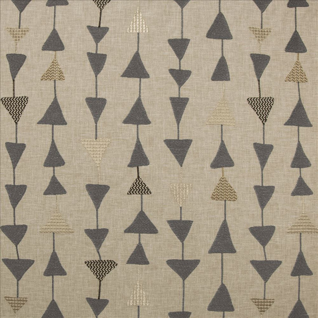 Clique Pebble by Kasmir Designer Fabric 1470 40% Polyester
37% Cotton
23% Viscose
 INDIA 80,000 Wyzenbeek Double Rubs </p><p>Repeat: Horizontal: 17 inches and Vertical: 18 2/8 inches 55 - Swanky Fabrics -