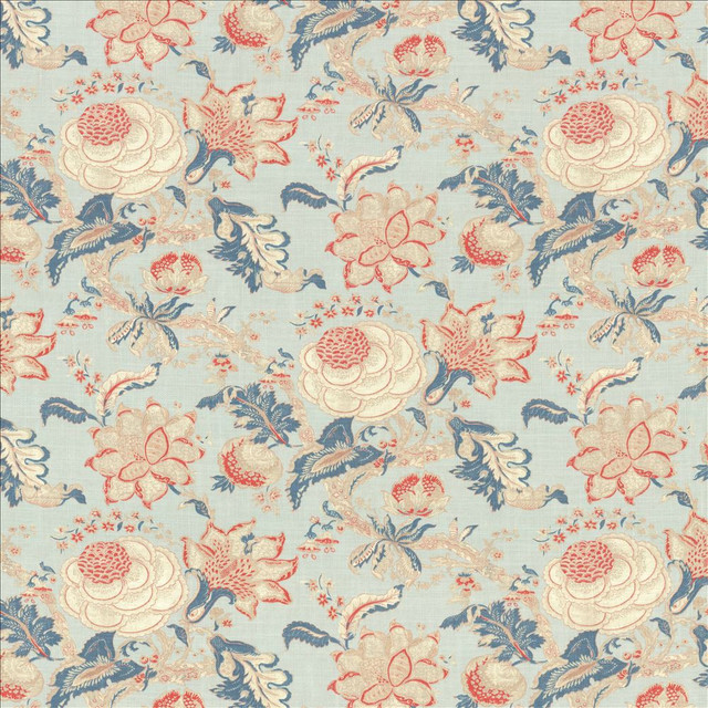 Exceptional Old Glory by Kasmir Designer Fabric 1467 75% Cotton
25% Linen
 PAKISTAN 30,000 Wyzenbeek Double Rubs </p><p>Repeat: Horizontal: 27 2/8 inches and Vertical: 24 7/8 inches 54 - Swanky Fabrics -