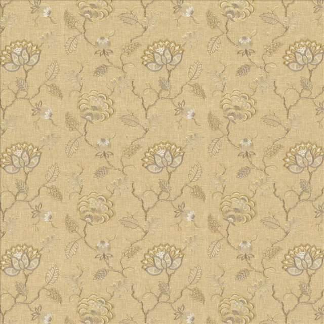 Grand Bouquet Linen by Kasmir Designer Fabric 1466 52% Polyester
48% Cotton
 INDIA 12,000 Wyzenbeek Double Rubs </p><p>Repeat: Horizontal: 17 inches and Vertical: 12 4/8 inches 54 - Swanky Fabrics -