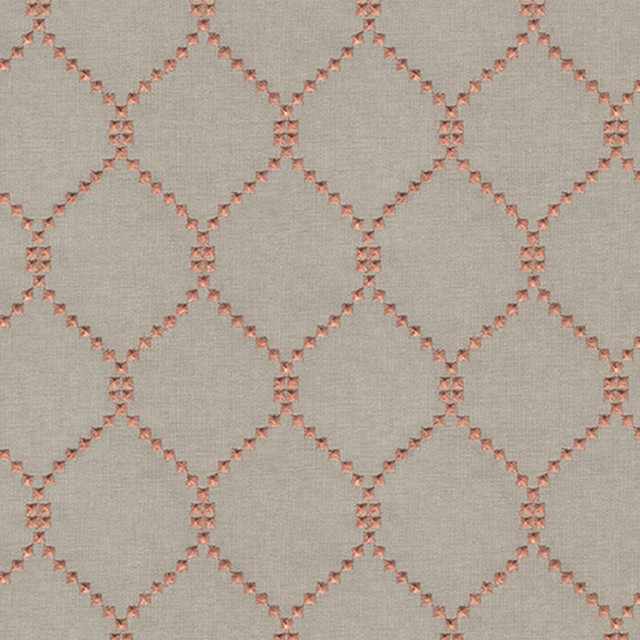 Demi 26J8011 by JF Designer Fabric Color Concepts Coral Sky 45% Polyester, 40% Cotton, 15% Viscose India Horizontal: 3.5 and Vertical: 4.75 54 - Swanky Fabrics -