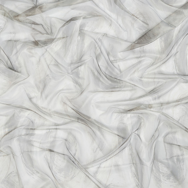 Silhouette 73J9001 by JF Designer Fabric CLOUD NINE 100% Polyester Turkey Horizontal: 24.875 and Vertical: 53.75 118 - Swanky Fabrics -