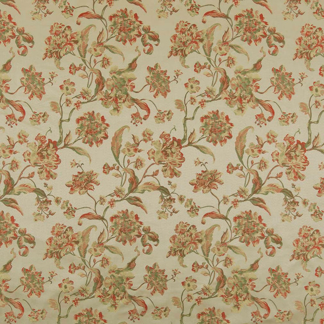 D1842 Garden Cecile by Charlotte Designer Fabric Vintage Elegance 100% Woven Polyester Asia Exceeds 120,000 Wyzenbeek Rubs (Heavy Duty) </p><p>Repeat: Horizontal: 14.5" x Vertical: 24.5" 54 Inches - Swanky Fabrics -