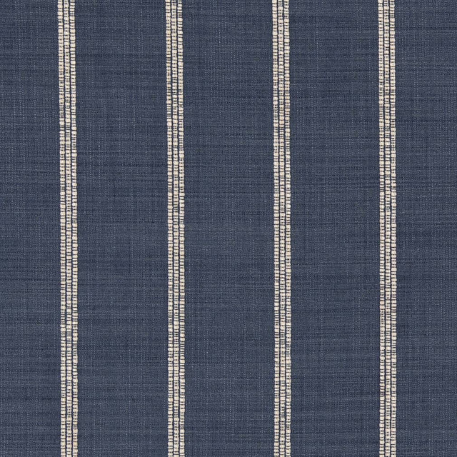 D2407 Navy by Charlotte Designer Fabric Crypton Patterns 53% Polyester, 47% Cotton Made in USA Exceeds 80,000 Wyzenbeek Rubs (Heavy Duty) </p><p>Repeat: Horizontal 3.75" 54 Inches - Swanky Fabrics -