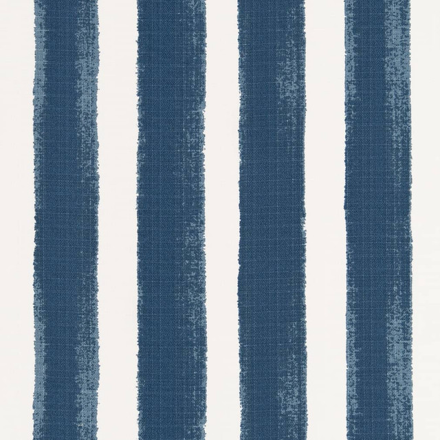 D2514 Navy by Charlotte Designer Fabric Patio Prints 100% Polyester Made in USA Exceeds 60,000 Wyzenbeek Rubs (Heavy Duty) </p><p>Repeat: Horizontal 4.5" 54 Inches - Swanky Fabrics -