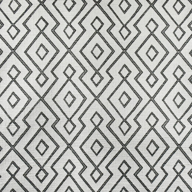 S3166 Ebony/Ivory by Greenhouse Designer Fabric M03: Memos by COLOR 100% Polyester China 45,000 double rubs </p><p>Repeat: 7.25" H, 12.375" V 58" - Swanky Fabrics -