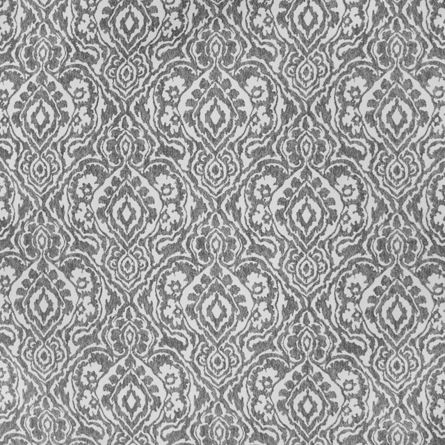S3715 Smoke by Greenhouse Designer Fabric 100% Polyester USA 33,000 double rubs </p><p>Repeat: 14.563" H, 13.75" V 57" - Swanky Fabrics -