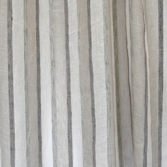 S2638 Dove by Greenhouse Designer Fabric 60% Linen, 40% Polyester India Drapery double rubs </p><p>Repeat: 4.375" H 54" - Swanky Fabrics -