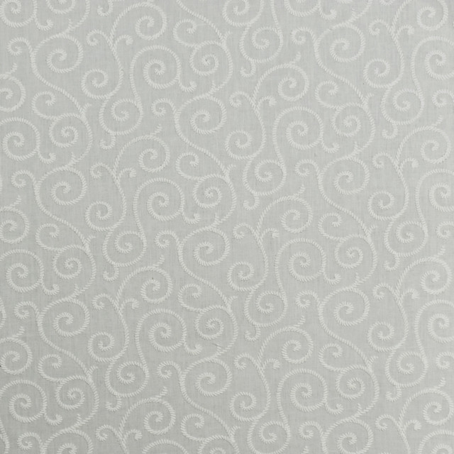 S1833 Off White by Greenhouse Designer Fabric 70% Polyester, 30% Cotton With 100% Viscose Embroidery India 9,000 double rubs </p><p>Repeat: 13.5" H, 6" V 54" - Swanky Fabrics - S1833 Off White by Greenhouse Designer Fabric 70% Polyester, 30% Cotton With 100% Viscose Embroidery India 9,000 double rubs </p><p>Repeat: 13.5" H, 6" V 54" - Swanky Fabrics -