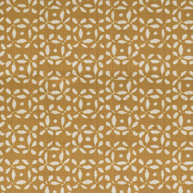 S4154 Saffron by Greenhouse Designer Fabric 91% Polyester, 9% Linen China 53,000 double rubs </p><p>Repeat: 9" H, 8.5" V 56" - Swanky Fabrics -