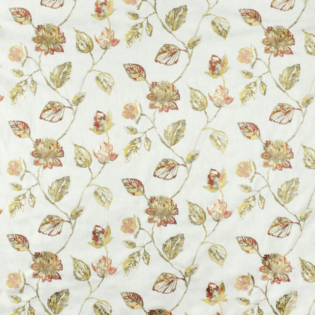 S2834 Sunset by Greenhouse Designer Fabric 58% Cotton, 42% Polyester With 100% Rayon Embroidery India 9,000 double rubs </p><p>Repeat: 25.25" H, 12.25" V 50" - Swanky Fabrics - S2834 Sunset by Greenhouse Designer Fabric 58% Cotton, 42% Polyester With 100% Rayon Embroidery India 9,000 double rubs </p><p>Repeat: 25.25" H, 12.25" V 50" - Swanky Fabrics -