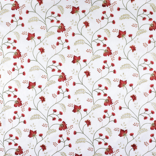 S2841 Bouquet by Greenhouse Designer Fabric 52% Cotton, 48% Polyester With 100% Polyester Embroidery India 9,000 double rubs </p><p>Repeat: 17.25" H, 9.125" V 52" - Swanky Fabrics - S2841 Bouquet by Greenhouse Designer Fabric 52% Cotton, 48% Polyester With 100% Polyester Embroidery India 9,000 double rubs </p><p>Repeat: 17.25" H, 9.125" V 52" - Swanky Fabrics -