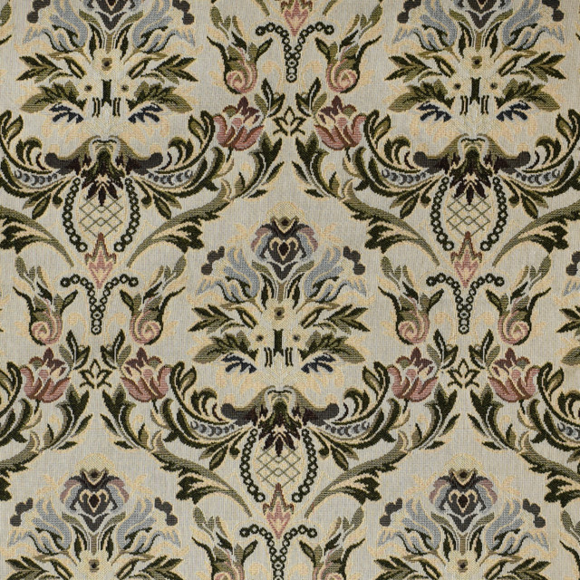 F3473 Blue by Greenhouse Designer Fabric 70% Polyester, 30% Cotton Mexico 50,000 double rubs </p><p>Repeat: 19.6" H, 14.9" V 54" - Swanky Fabrics -