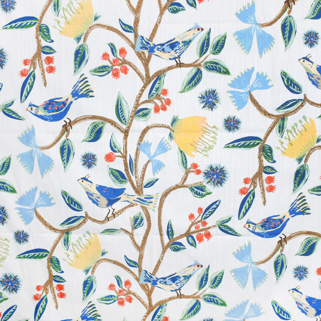 S3933 Canary by Greenhouse Designer Fabric 90% Cotton, 10% Linen Pakistan 12,000 double rubs </p><p>Repeat: 27" H, 30" V 54" - Swanky Fabrics -