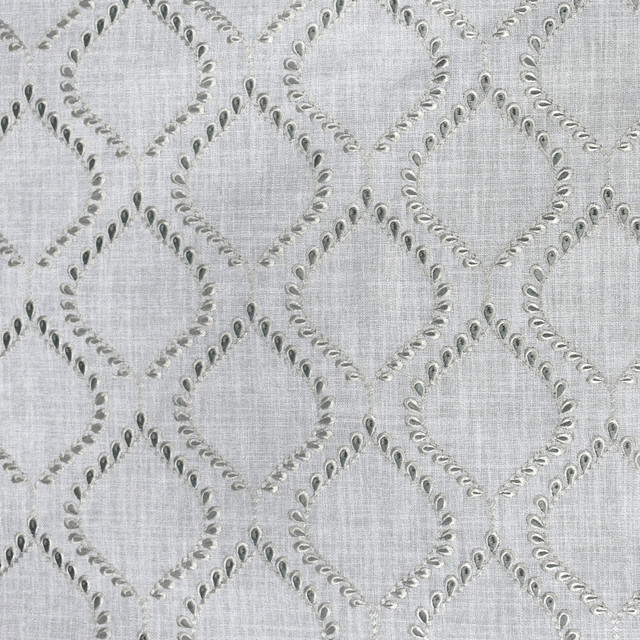 S3222 Aquamarine by Greenhouse Designer Fabric 100% Polyester With 100% Polyester Embroidery India 9,000 double rubs </p><p>Repeat: 6.5" H, 6" V 52" - Swanky Fabrics -
