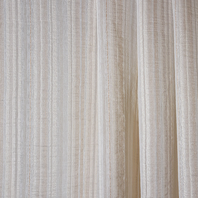 On A Whim Linen by Carole Designer Fabric Sheer Philosophy 100% Polyester Turkey N/A </p><p>Repeat: 8 1/2" H 118" - Swanky Fabrics -