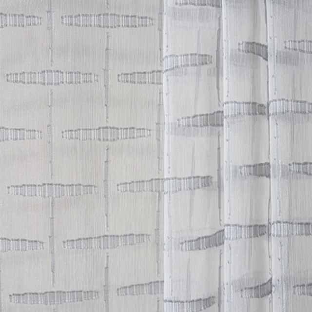 Perfect Weather Mica by Carole Designer Fabric Sheer Philosophy 100% Polyester Turkey N/A </p><p>Repeat: 3 3/4" V, 3 1/2" H 118" - Swanky Fabrics -