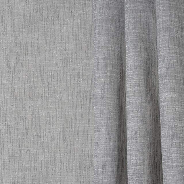Relaxing Stroll Grey by Carole Designer Fabric Sheer Philosophy 100% Polyester Turkey N/A </p><p>Repeat: None 118" - Swanky Fabrics -