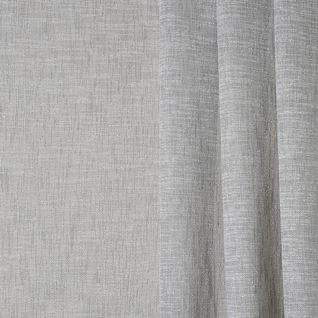 Relaxing Stroll Silver by Carole Designer Fabric Sheer Philosophy 100% Polyester Turkey N/A </p><p>Repeat: None 118" - Swanky Fabrics -