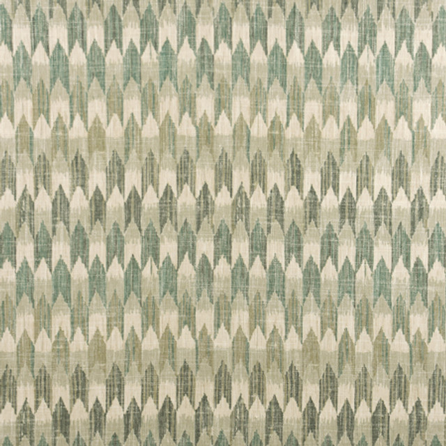 Arrow Trail Sage by Carole Designer Fabric Well-Traveled 36% Polyester, 26% Cotton, 22% Viscose, 16% Linen China 30,000 Wyzenbeek Double Rubs </p><p>Repeat: 13 1/2" V, 13 1/2" H 55" - Swanky Fabrics -