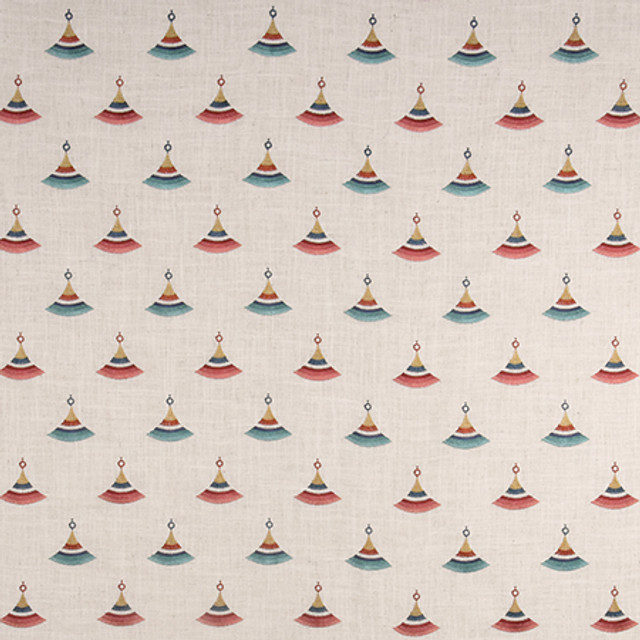 Fan Out Primrose by Carole Designer Fabric Well-Traveled 86% Polyester, 9% Rayon, 5% Linen China 60,000 Wyzenbeek Double Rubs </p><p>Repeat: 5 3/4" V, 4 1/2" H 55" - Swanky Fabrics - Fan Out Primrose by Carole Designer Fabric Well-Traveled 86% Polyester, 9% Rayon, 5% Linen China 60,000 Wyzenbeek Double Rubs </p><p>Repeat: 5 3/4" V, 4 1/2" H 55" - Swanky Fabrics -