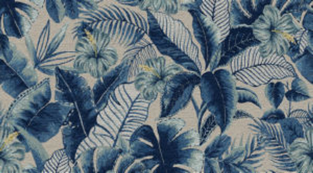 Omen Blue Linen by Norbar Designer Fabric HEAT WAVE 100% SOLUTION DYED ACRYLIC CHINA 27"V 27"H 54 - Swanky Fabrics - Omen Blue Linen by Norbar Designer Fabric HEAT WAVE 100% SOLUTION DYED ACRYLIC CHINA 27"V 27"H 54 - Swanky Fabrics -