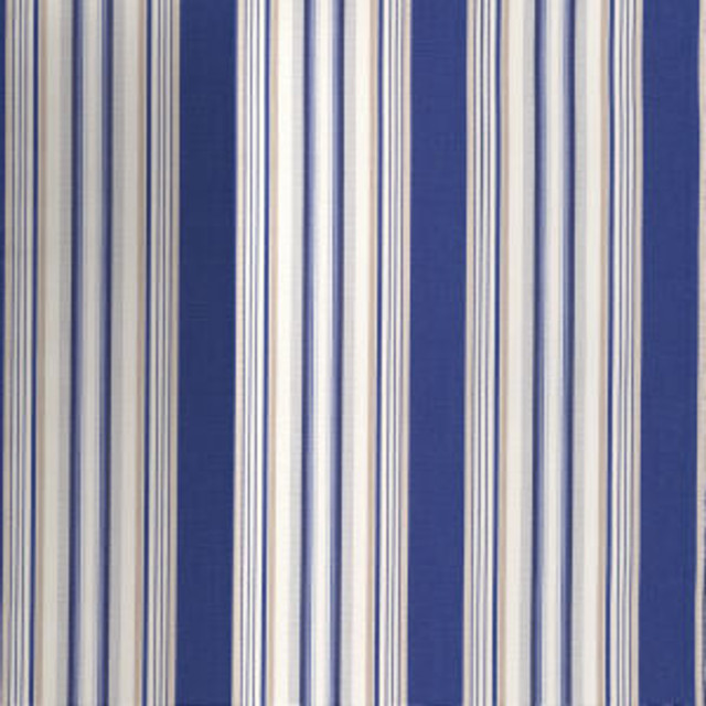 Rover Indigo by Norbar Designer Fabric HEAT WAVE 100% ACRYLIC ITALY 7 7/8"H 55" - Swanky Fabrics -