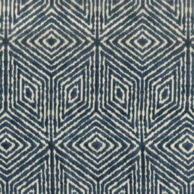 Sycamore River by Norbar Designer Fabric PRISM BLUES 54% SPUN VISCOSE, 34% POLYESTER INDIA 14 3/4"V 6 3/4"H 54 - Swanky Fabrics -