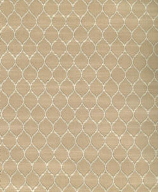 Elmwood Latte by Norbar Designer Fabric SPLENDOR 58% POLYESTER 42% COTTON INDIA 7/8"V 1 3/8"H 55 - Swanky Fabrics -