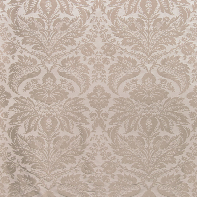 Damask Pierre Grey by Brunschwig & Fils Fabric Brunschwig & Fils Fabric Damask Pierre GreyFabric B&F SHOWROOM EXCLUSIVE 2019 COTTON - 70%;SILK - 30% France </p><p>Repeat: H: 25.5, V: 31 51 - Fabric Carolina -