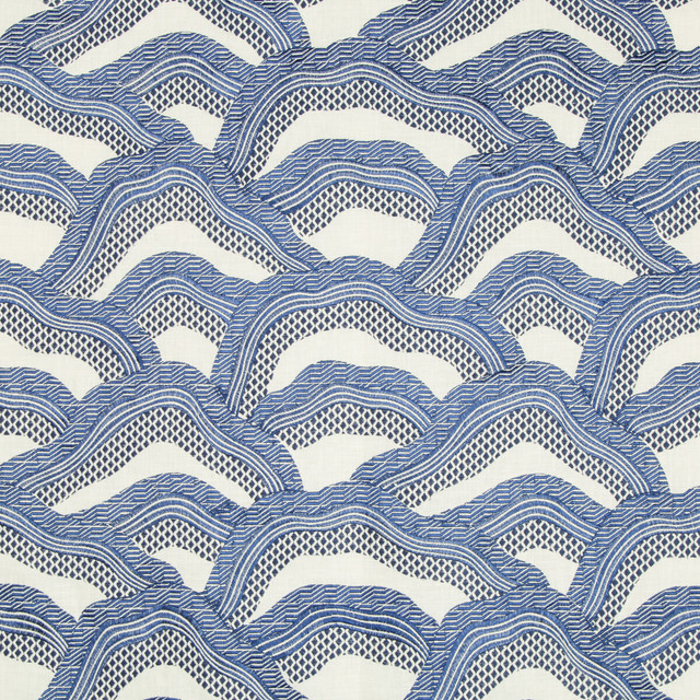 Les Rizieres Emb Royal/Navy by Brunschwig & Fils Fabric Brunschwig & Fils Fabric Les Rizieres Emb Royal/NavyFabric LES ENSEMBLIERS LINEN - 52%;RAYON - 48% India </p><p>Repeat: H: 13, V: 15.75 51.5 - Fabric Carolina -
