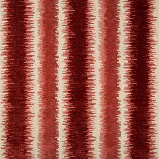Bromo Velvet Red by Brunschwig & Fils Fabric Brunschwig & Fils Fabric Bromo Velvet RedFabric BARET VISCOSE - 56%;COTTON - 44% India </p><p>Repeat: H: 8.88, V: 23 54 - Fabric Carolina -