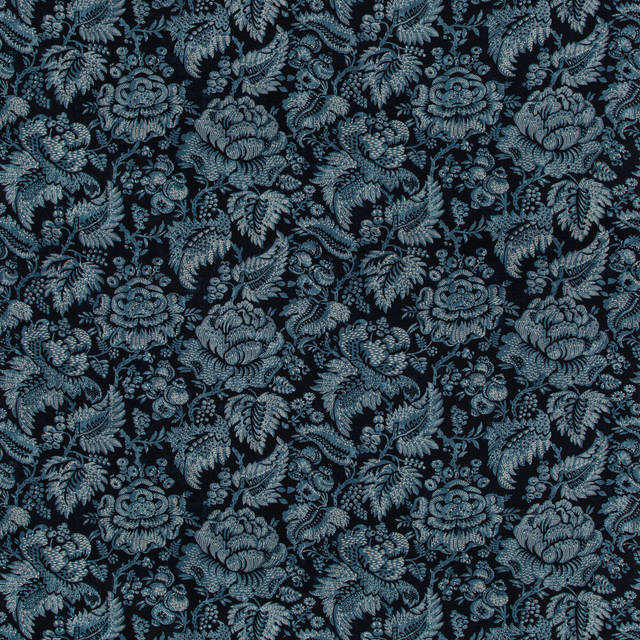 Wesserling Print Indigo by Brunschwig & Fils Fabric Brunschwig & Fils Fabric Wesserling Print IndigoFabric FOLIO FRANCAIS COTTON - 64%;LINEN - 36% Switzerland </p><p>Repeat: H: 21, V: 13.94 53.54 - Fabric Carolina -