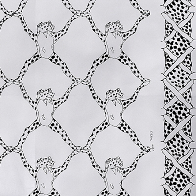 Frog Treillage On Vinyl Black & White by Brunschwig & Fils Wallcovering Brunschwig & Fils Wallcovering Frog Treillage On Vinyl Black & WhiteWallcovering VINYL - 100% United States </p><p>Repeat: H: 24, V: 12 27 - Fabric Carolina -