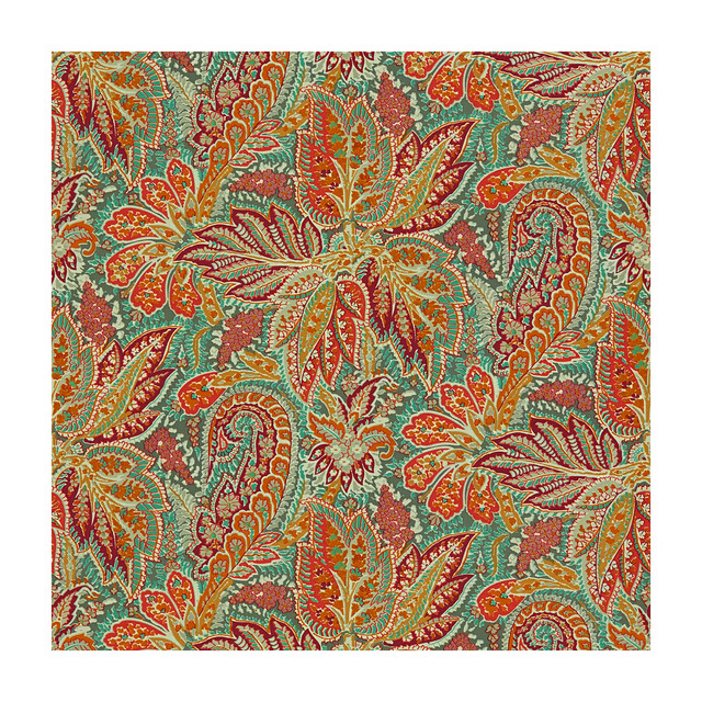 Chandigarh Opal by Brunschwig & Fils Fabric Brunschwig & Fils Fabric Chandigarh OpalFabric LES TROPIQUES LINEN - 58%;COTTON - 42% Italy </p><p>Repeat: H: 27, V: 18 54 - Fabric Carolina -