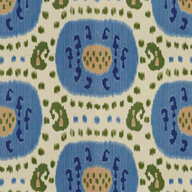 Samarkand Cotton And Linen Print Canton Blue/Green by Brunschwig & Fils Fabric Brunschwig & Fils Fabric Samarkand Cotton And Linen Print Canton Blue/GreenFabric LES ALIZES COTTON - 52%;LINEN - 48% United States </p><p>Repeat: H: 30, V: 19.25 48 - Fabric Carolina -