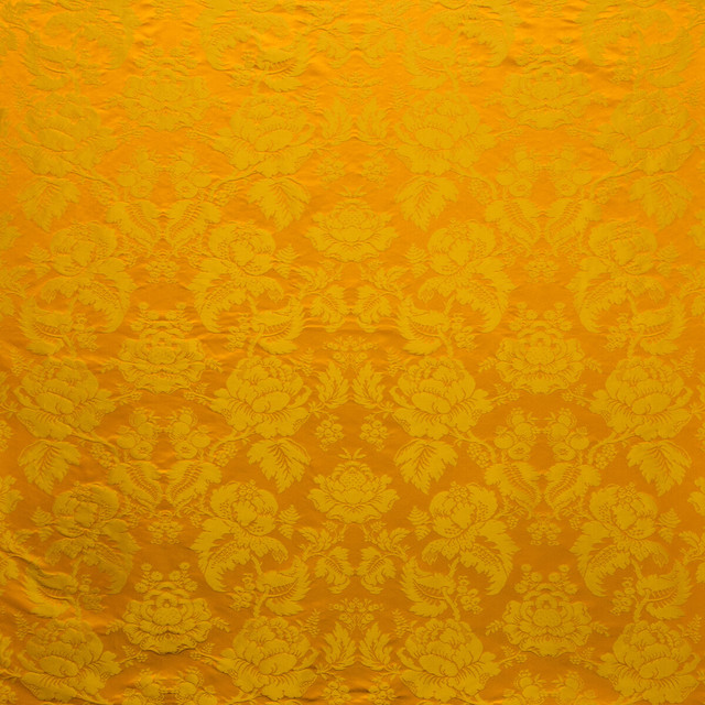 Moulins Damask Spice by Brunschwig & Fils Fabric Brunschwig & Fils Fabric Moulins Damask SpiceFabric COTTON - 72%;SILK - 28% France </p><p>Repeat: H: 25.5, V: 18 51 - Fabric Carolina -