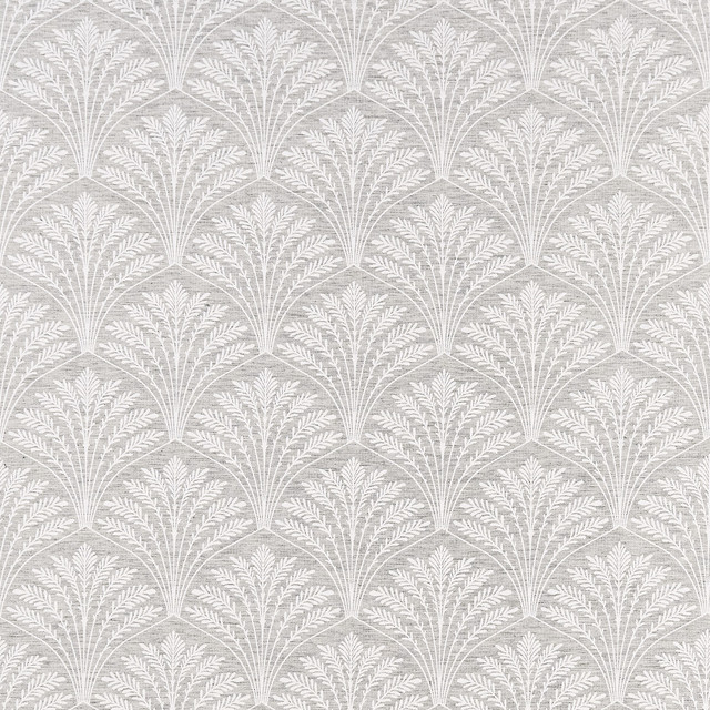 Freja Feather by Clarke And Clarke Fabric Clarke And Clarke Fabric Freja FeatherFabric CLARKE & CLARKE MARIKA POLYESTER - 92%;COTTON - 8% India </p><p>Repeat: H: 9, V: 9.06 55 - Fabric Carolina -