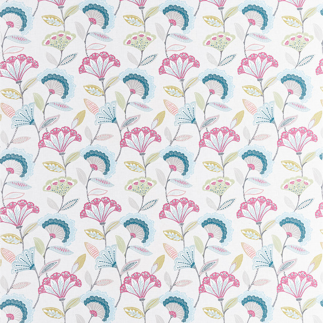Bohemia Summer by Clarke And Clarke Fabric Clarke And Clarke Fabric Bohemia SummerFabric CLARKE & CLARKE BOHEMIA COTTON - 100% Turkey </p><p>Repeat: H: 13.5, V: 25.2 54 - Fabric Carolina -